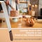 A2Z Scilab Icing Spatula Straight 12 Long Plain Blade Sturdy Wood Handle, Total Length 17.25 A2Z-ZR-WHS12 - alternate 5